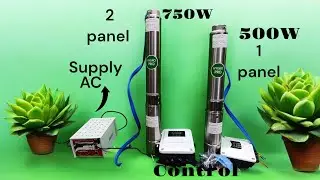 750watt solar pump and 550watt solar pump details//