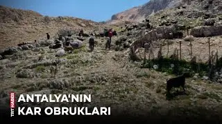 Antalya'nın kar obrukları