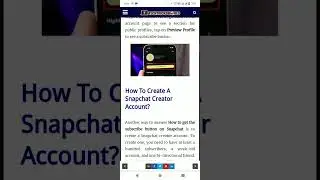 How to get the subscribe button on Snapchat || Easy method by Honey TecH