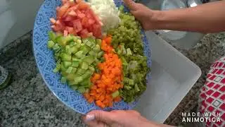 TORTA MARAVILHOSA DE LEGUMES!!!