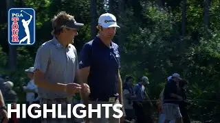 Dustin Johnson and Ian Poulter's highlights from winning 2010 QBE Shootout 2020