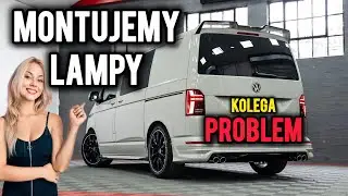 Urwane mocowania tylnych lamp i falbanka na drzwiach 🔥🔥🔥 Przeróbka VW t5 na T6.1