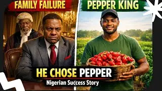From Family Failure to Lagos Pepper King |African Success Story #motivational #folk #shortvideo