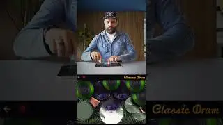 The Classic Drum has a new kit Melodic ! #classicdrum #realdrum #shorts  #apps   percussion #cumbia