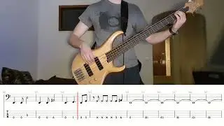 Riverside - Escalator Shrine Bass Cover With Tabs
