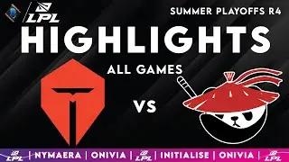 TES vs AL Highlights ALL GAMES | LPL 2025 Split 3 Playoffs | Top Esports vs Anyone's Legend