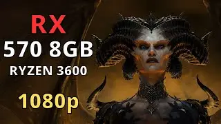 DIABLO 4 RX 570 8GB RYZEN 5 3600