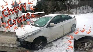Towing a Chevy Cruze in New York!!! ( Massive Accident!!!)