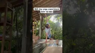 Day 13 of 365 my yoga experiment #365daysofyoga #bali #yoga #vinyasa #yogapractice