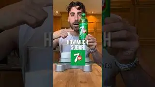 How Much Sugar in 7UP? #shorts