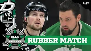 Captain Jamie Benn Returns From Nose Injury As Stars Face Kings In LA - Game 46 | DLLS STARS PREGAME