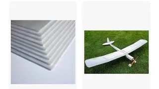 Vortex-RC Polyester 5Mm, 500X200Mm, Biofoam Depron Extruded Polystyrene Foam Sheets, 10 Sheets Pack