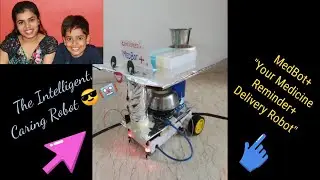 🤖 MedBot+ || Автоматизированный говорящий робот для доставки лекарств🚗 || Больше никаких оповещений о пропущенных лекарствах⏰ 🔥🔥🔥