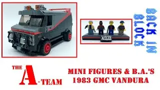 Lego The A-Team Minifigures & B.A.'s Van