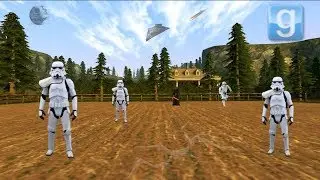 GMOD Stormtroopers with Muskets NPC Battle this is not what i expected I #StarWars