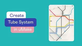 uMake Help - How To - Create a 3D Tube System