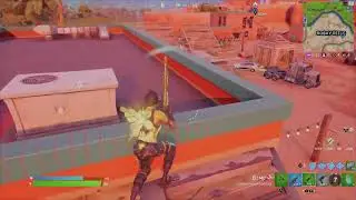 Fortnite GOLDEN MONARCH Skin PS5 gameplay