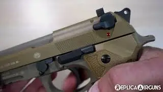 Umarex Beretta M9A3 Full Auto CO2 Blowback BB Pistol Table Top Review