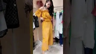 Модный показ Change Yellow dress 2026 на YouTube и TikTok #шорты