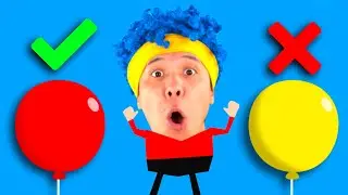 Aprenda los n&uacute;meros con globos | D Billions Canciones Infantiles