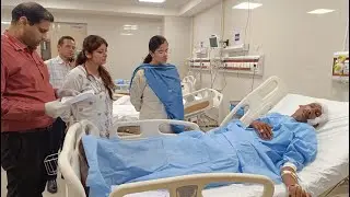 DC Samba visits AIIMS, District Hospital to inquire about injured tourists