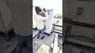 Blue Star 14 HP vrv C4 error #hvac #acrepair #airconditioner #viralvideo #ytshorts