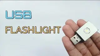 How To Make Bright USB LED Light | DIY Mini  LED Flashlight At Home | By - Goal Industries