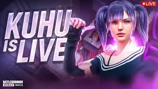 SOLO V SQUAD🥰🎀 | USE HEADPHONES | KUHU IS LIVE | BGMI #bgmilive #bgmi