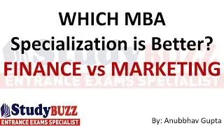 MBA in Marketing Vs. MBA in Finance: Which MBA specialization to choose? Detailed analysis