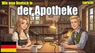 Wie man Deutsch in der Apotheke spricht | Medikamente kaufen und Schmerzen einfach beschreiben