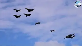 Last Flight of the Super Etendard Modernisé (SEM) - French Navy