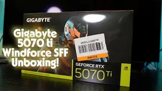Quick Gigabyte 5070 ti Windforce Unboxing!