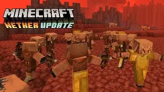 New Piglin Dance in Minecraft Snapshot 20w22a