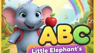 Little Elephant’s ABC Adventure! | Learn the Alphabet with Fun Animals 🌈 | KidsCartoons