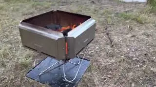 Snow Peak Fire Pit with Floga review