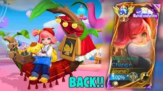 Finally!! Moon Artist Chang'e Sanrio Character IS BACK!! Hello kitty MLBB