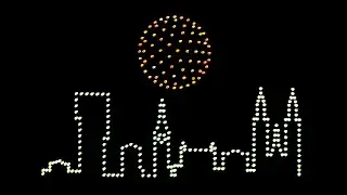 July 9, 2023: EWZ - Drone show in Zurich (Drohnenshow Z&uuml;ri-F&auml;scht)