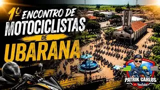 1&deg; Encontro de Motociclistas de UBARANA - SP