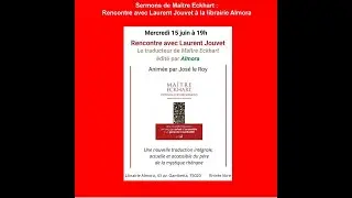 Maitre Eckhart traduit par Laurent Jouvet