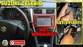 Touch Screen Multi-Media Player Not Working? DIY Fix! Suzuki Celerio