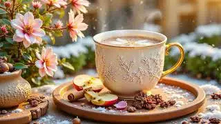 Soothing Winter Jazz ☕ Positive Bossa Nova Instrumental and Sweet Coffee Jazz Music for Relaxation