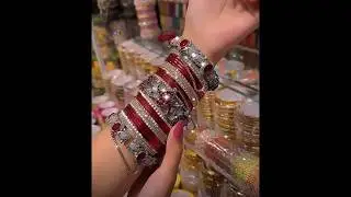 sabse Sundar karva chauth special chuda design #fashioncollection #bangles #shortsvideo