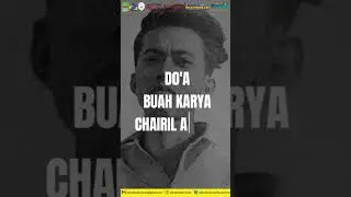 Puisi Doa Karya chairil anwar