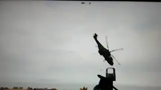 ARMA 2 DayZ Mod. Chopper take down with M134