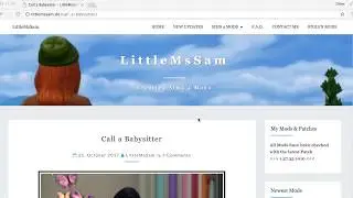 BABYSITTER MOD | The Sims 4