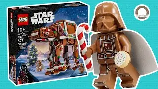 Строим пряничный домик для отдыха Дарта Вейдера! LEGO Star Wars AT-AT 40806 Скоростная сборка