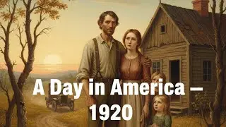 A Day in the Life of Americans in 1920 | Life Before Modern America