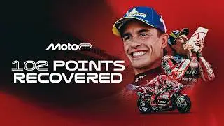 Marc overcomes the LARGEST points deficit to a championship leader in history: 102 points ✅📈
