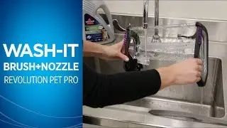 How to clean the Nozzle and Brushroll on the ProHeat 2X&reg; Revolution&trade; Pet Pro Carpet Cleaner | BISSEL