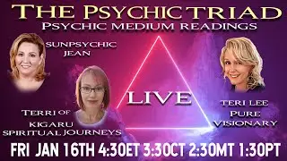 Psychic Medium Readings LIVE The Psychic Triad is here to read for YOU!